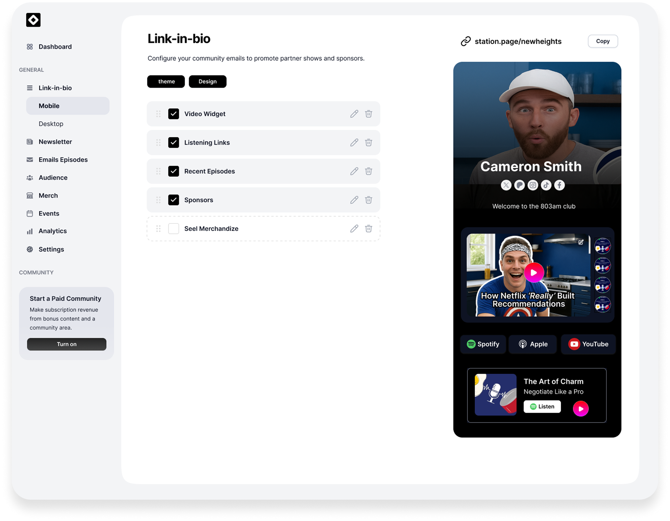 Feature Card